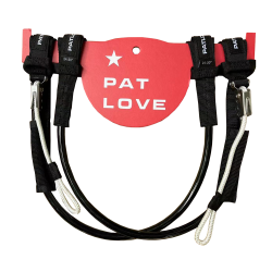 PATLOVE HARNESS LINE ADJ. BLACK