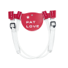 PATLOVE HARNESS LINE ADJ. EASY WHITE