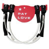 PATLOVE HARNESS LINE ADJ. WHITE
