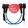 PATLOVE HARNESS LINE ADJ. BLUE