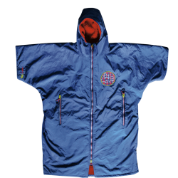 PATLOVE PONCHO ZIPPED BLUE