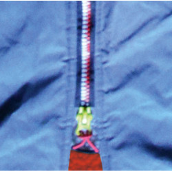 PATLOVE PONCHO ZIPPED BLUE