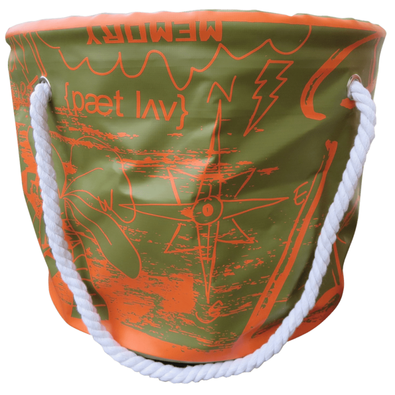 PATLOVE CHANGING BUCKET KAKI / ORANGE