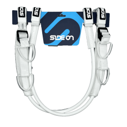 SIDEON HARNESS LINE ADJUSTABLE EASY WHITE