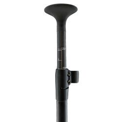 SIDEON ADJUSTABLE CARBON PADDLE 180/220 BLACK
