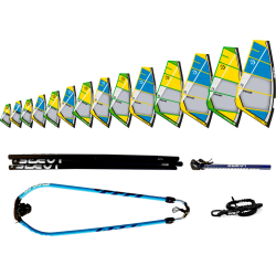 SIDEON PULSE MONOFILM SAIL YELLOW/BLUE