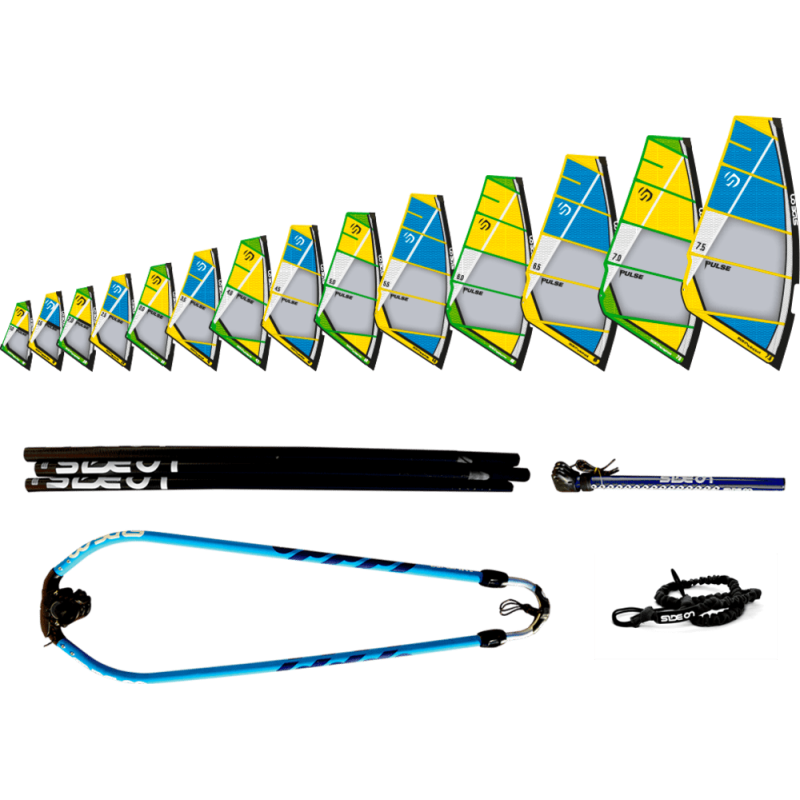 SIDEON COMPLETE MONOFILM RIG PULSE 1.0M² YELLOW