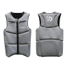 SIDEON IMPACT VEST HALF PROTECTION LIGHT GREY MOTTLED
