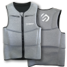 SIDEON IMPACT VEST HALF PROTECTION LIGHT GREY MOTTLED