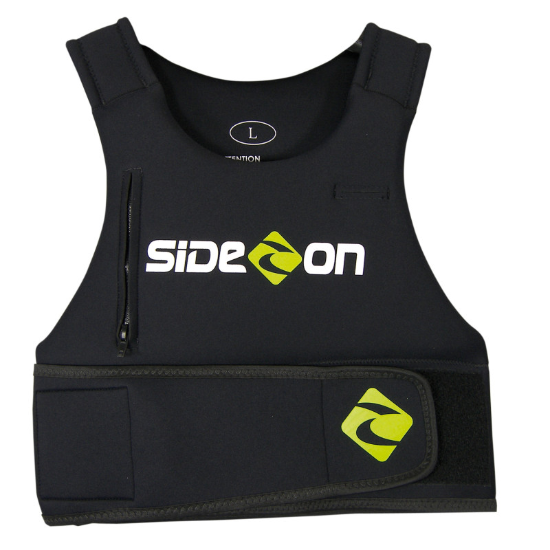 SIDEON NEOPRENE VEST BLACK