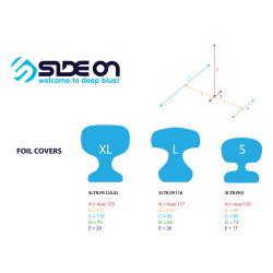 SIDEON FIN FOIL PROTECTION 93/103CM MARINE
