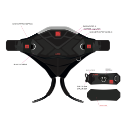 PATLOVE SEAT HARNESS ACE XL BLACK